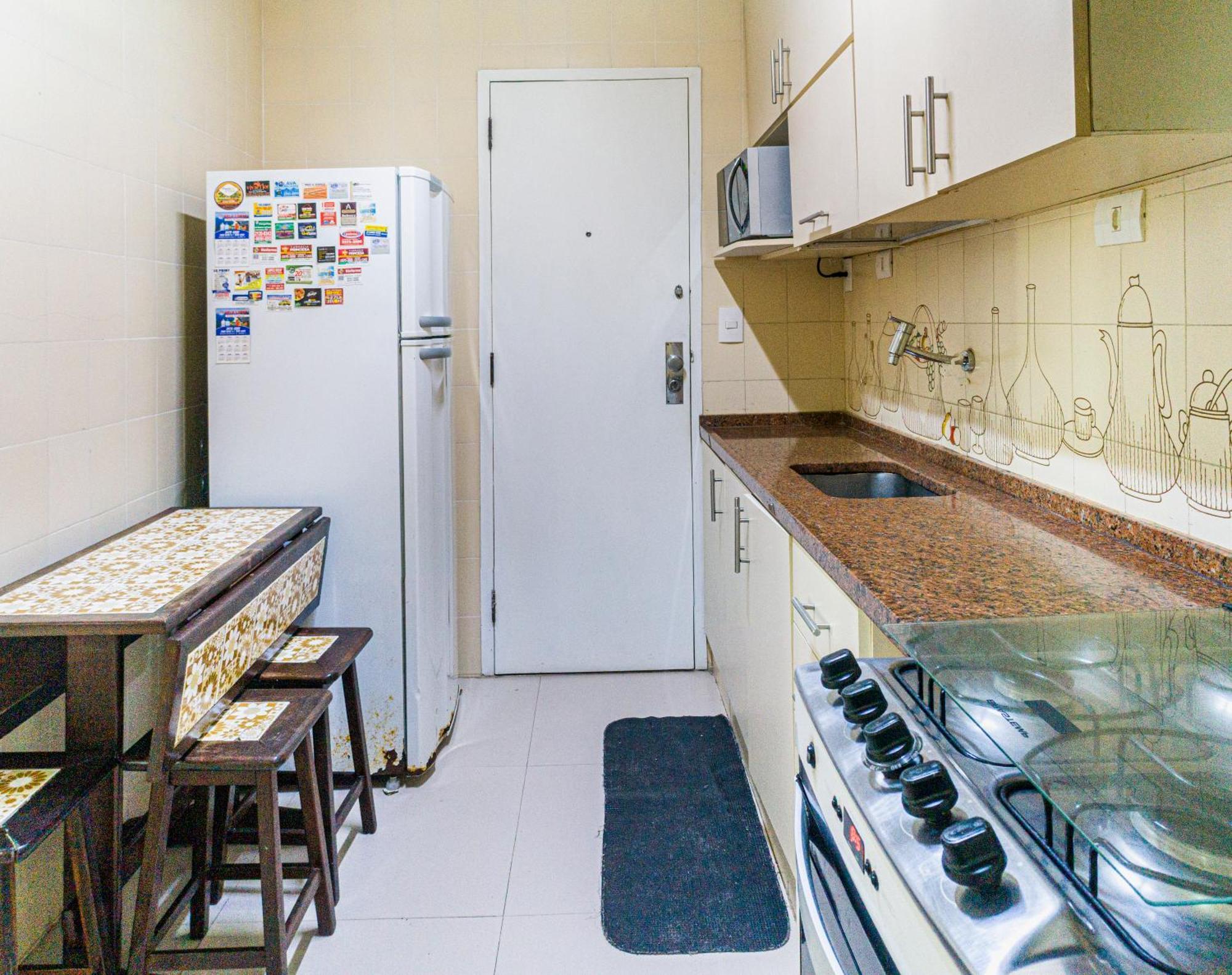 Apartamento Completo Na Praia De Copacabana 02 Quartos Com Vista Lateral Mar Em Andar Alto, Ar, Wifi , Netflix, Pauloangerami Rmvc18 Rio de Janeiro Luaran gambar