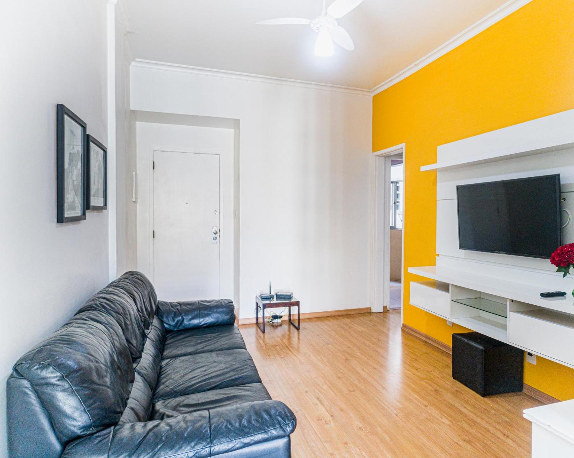 Apartamento Completo Na Praia De Copacabana 02 Quartos Com Vista Lateral Mar Em Andar Alto, Ar, Wifi , Netflix, Pauloangerami Rmvc18 Rio de Janeiro Luaran gambar