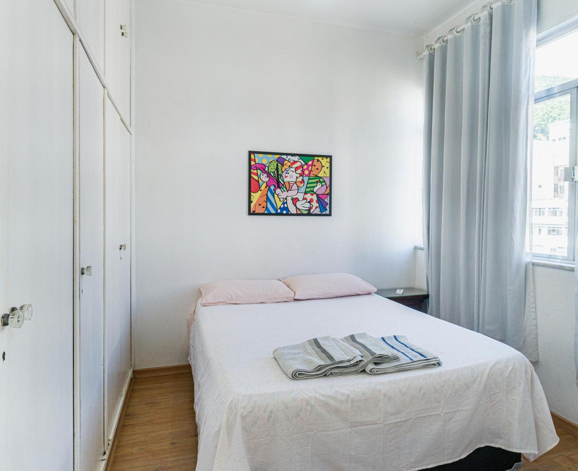 Apartamento Completo Na Praia De Copacabana 02 Quartos Com Vista Lateral Mar Em Andar Alto, Ar, Wifi , Netflix, Pauloangerami Rmvc18 Rio de Janeiro Luaran gambar