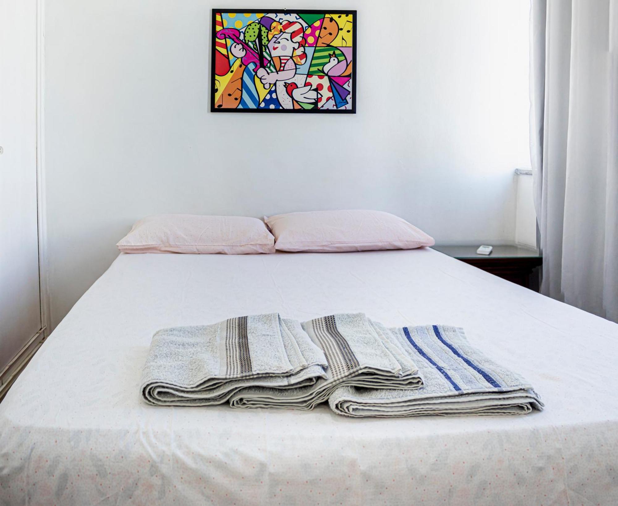 Apartamento Completo Na Praia De Copacabana 02 Quartos Com Vista Lateral Mar Em Andar Alto, Ar, Wifi , Netflix, Pauloangerami Rmvc18 Rio de Janeiro Luaran gambar